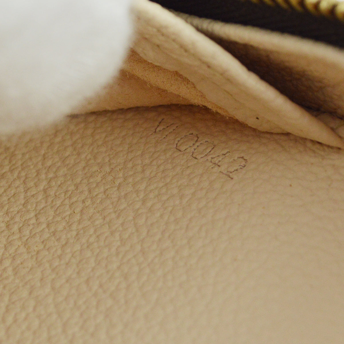 Louis Vuitton Monogram Trousse Brush PM Pouch Bag M47510
