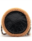 Chanel Coco Boar Chain Shoulder Bag Black  Brown Gold  28th