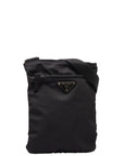 Prada  Mini Shoulder Bag Pochette Black Nylon  Prada