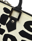 Louis Vuitton 2001 Black Graffiti Alma Horizontal Handbag M92175