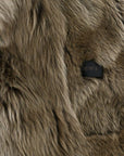 Loewe Fur Coat Brown 