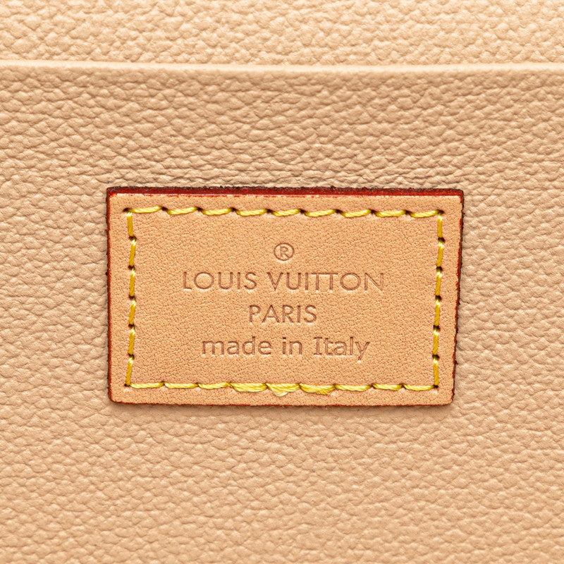 Louis Vuitton Monogram Nice Mini Vanity Bag M44495 Brown PVC Leather  Louis Vuitton