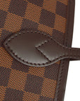 Louis Vuitton 2013 Damier Neverfull MM Shoulder Tote Bag N51105