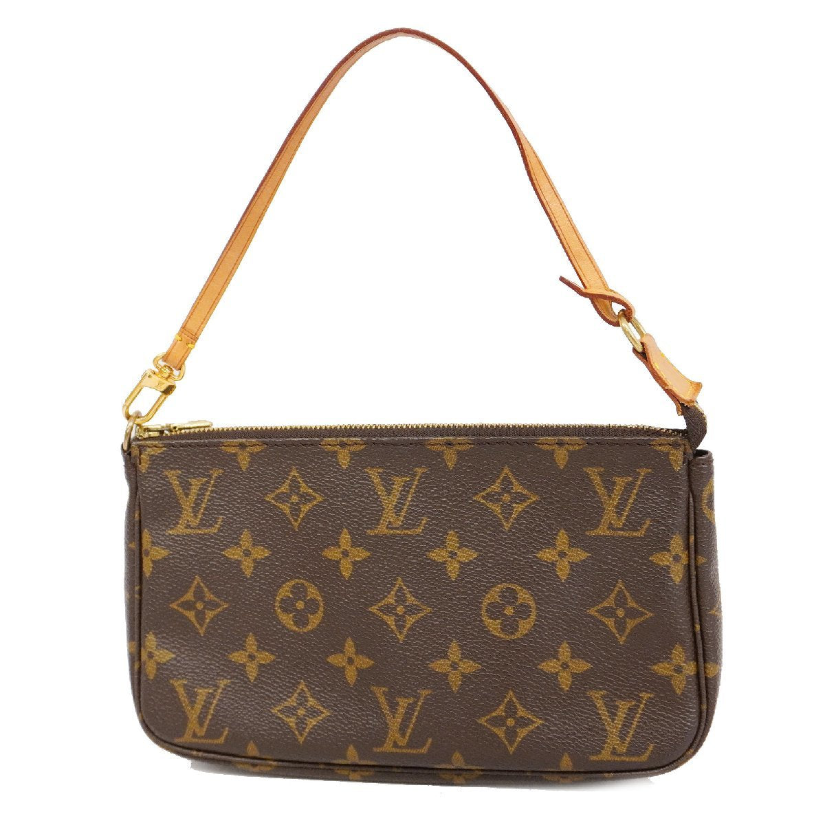 Auth Louis Vuitton Monogram Pochette Accessoir M51980 Women's Shoulder Bag