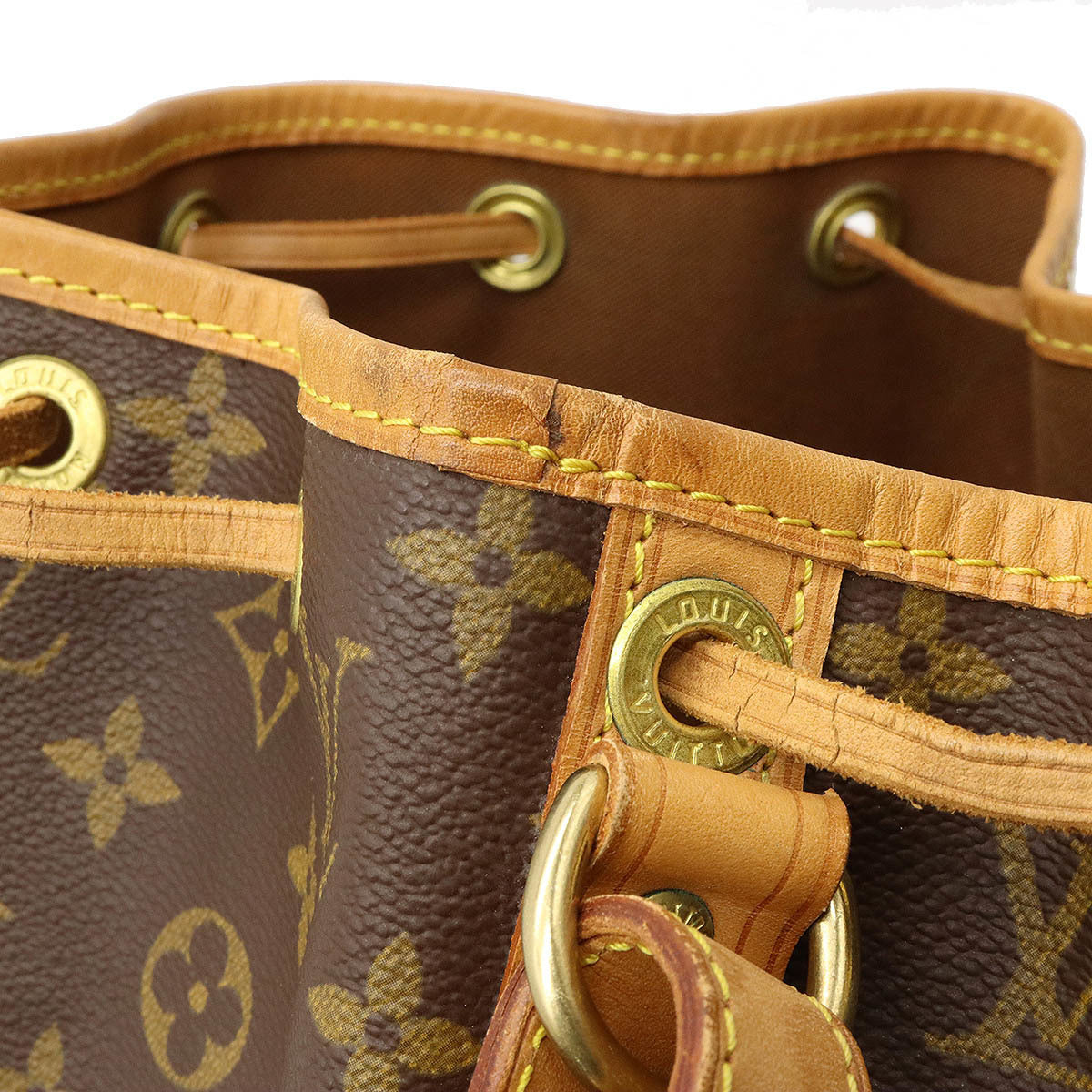 Louis Vuitton Vintage - Epi Petit Noe Bag - Brown - Leather and