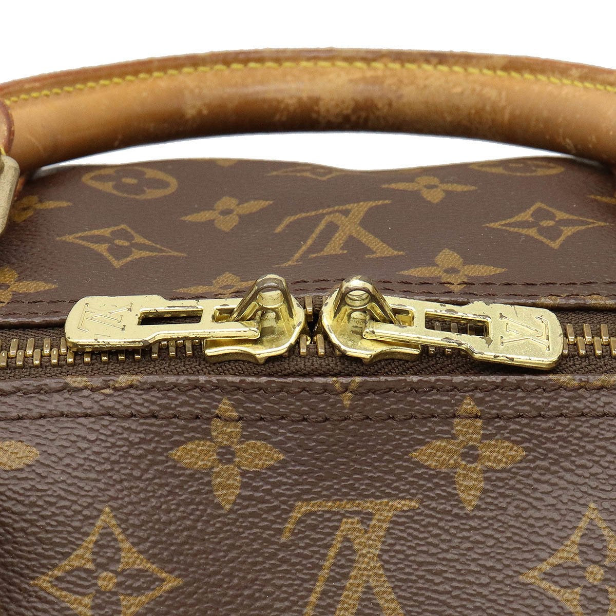 Pre-Owned Louis Vuitton Brown Keepall 60 Bandouliere 