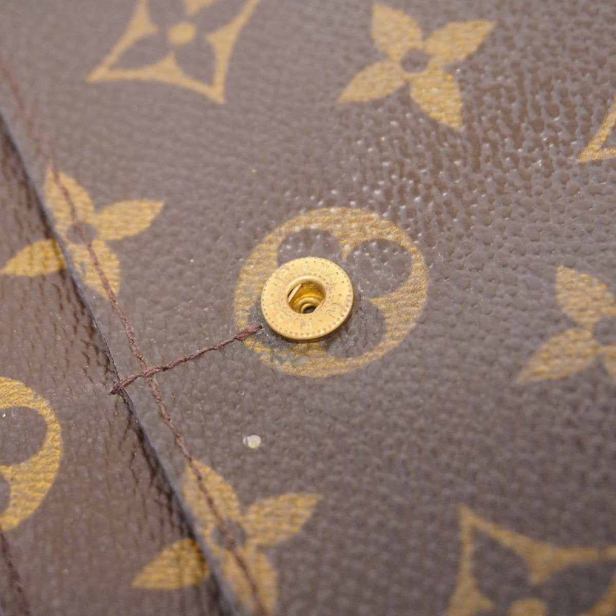 Louis Vuitton lange portemonnee monogram Portomone Credit M61725