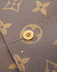 Louis Vuitton Long Wallet Monogram Portomone Credit M61725