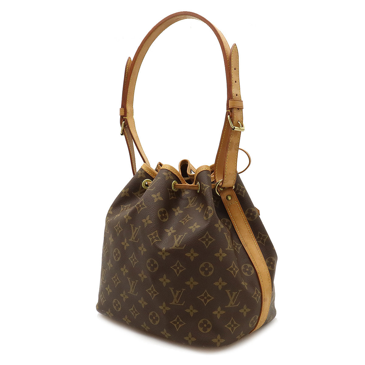 Louis Vuitton Vintage Monogram Mini Noe Shoulder Bag 1980S Brown Cloth  ref.409298 - Joli Closet