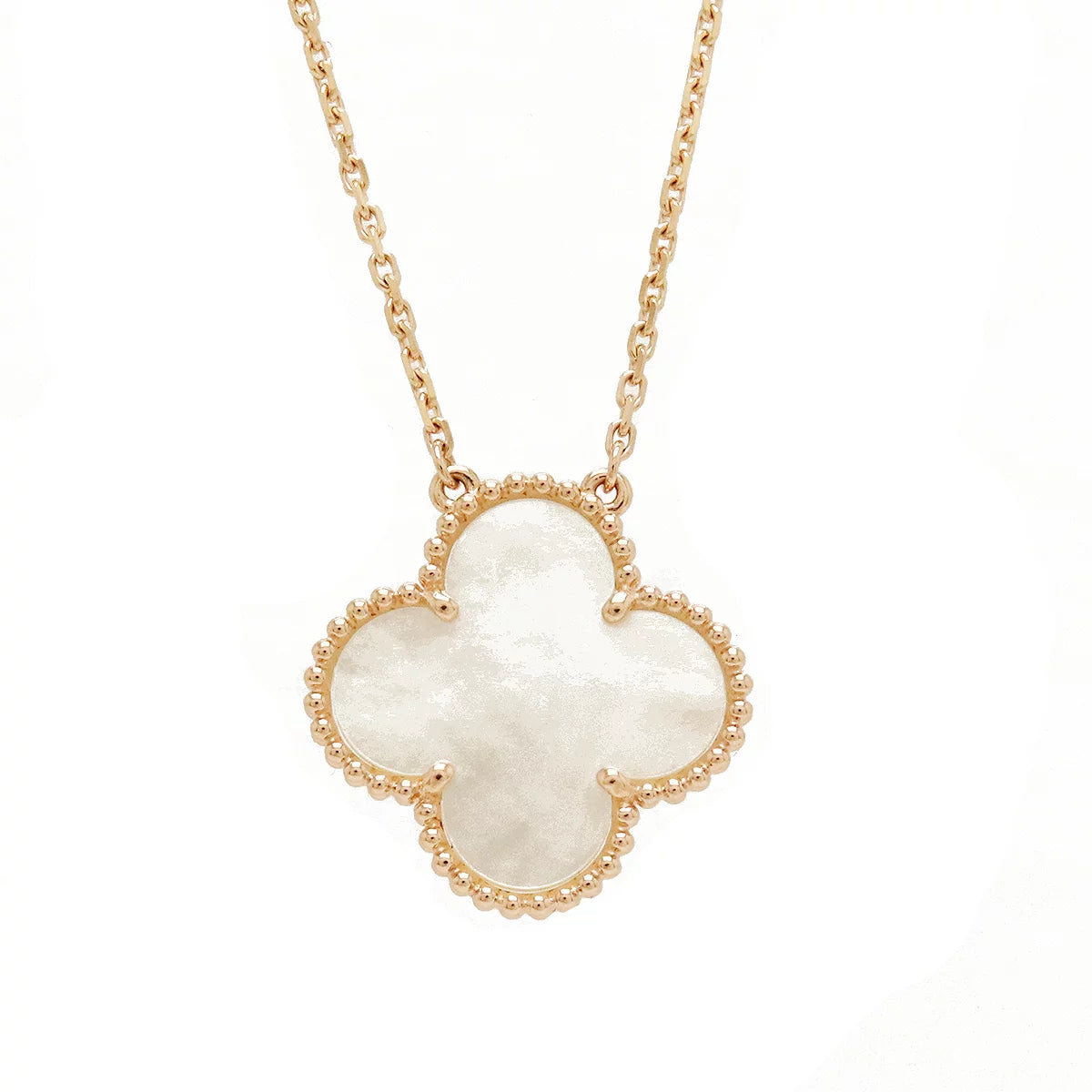 Van Cleef & Arpels Magic Alhambra Necklace Pendant Mother of Pearl