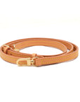 1.2cm Vachetta Leather Crossbody Strap for Louis Vuitton Small Sized Bags