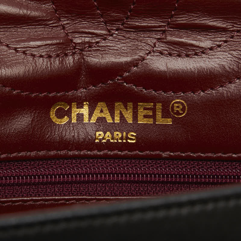 Chanel Matrasse Double Flap  Limited Handbag Chain Shoulder Bags Black  S  CHANEL