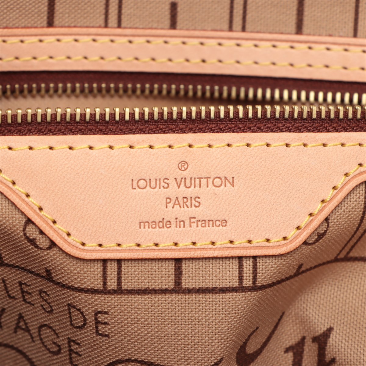 Louis Vuitton Monogram Neverfull PM M40155 首字母