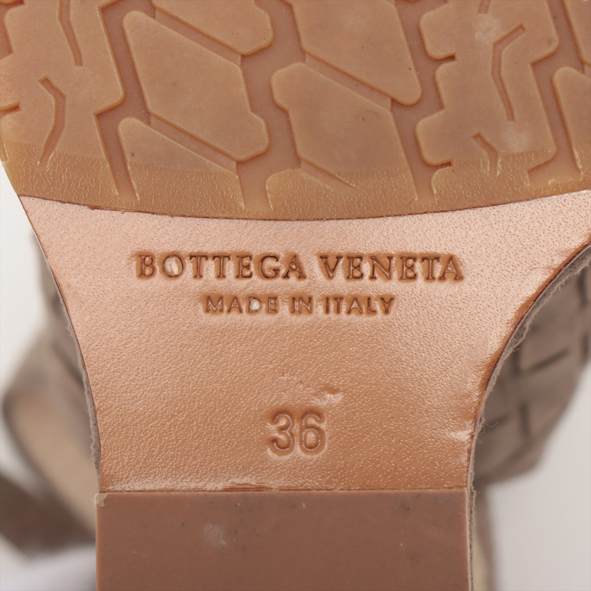 Bottega Veneta X 絨面革涼鞋 36 棕色 Intercept