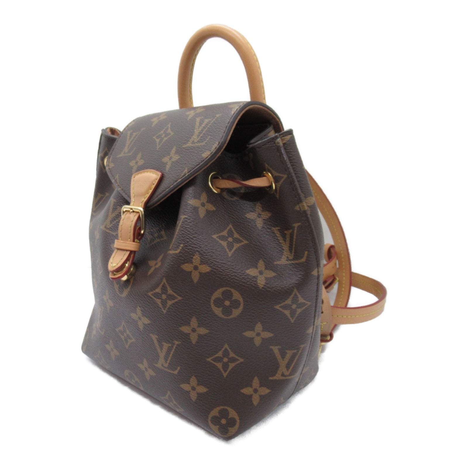 Louis Vuitton Louis Vuitton NM BB Rucksack Backpack Bag PVC Coated Canvas Monogram  Brown M45502