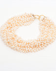 Tiffany's Trussed Pearl Necklace 750 (YG) 213.5g