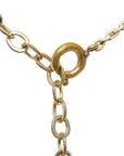 Dior CD Logo Round Necklaces G   Dior