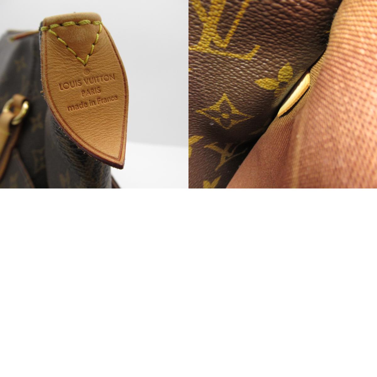 Louis Vuitton Louis Vuitton  MM Tote Bag PVC Coated Canvas Monogram  Brown M56689