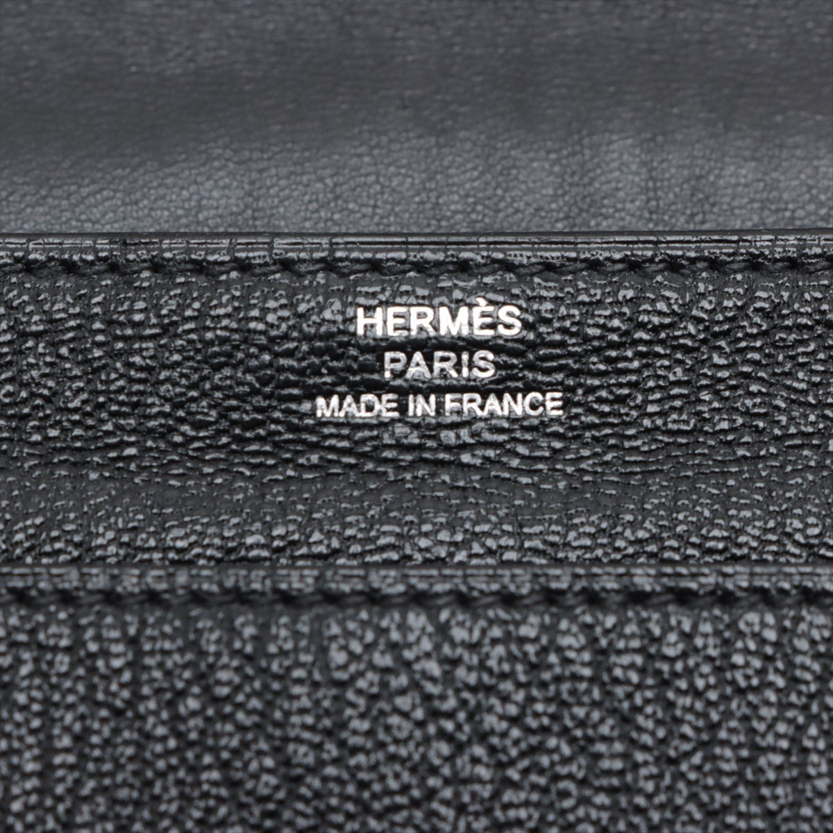 Hermes Faco Black Silver Gold