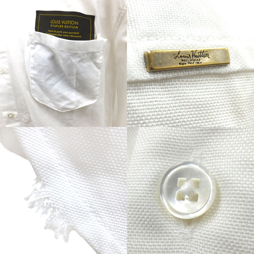 Louis Vuitton Oxford DNA Shirt Cigarette Pochette White M Size 1A5VJJ RM232Q  Fashion Dress