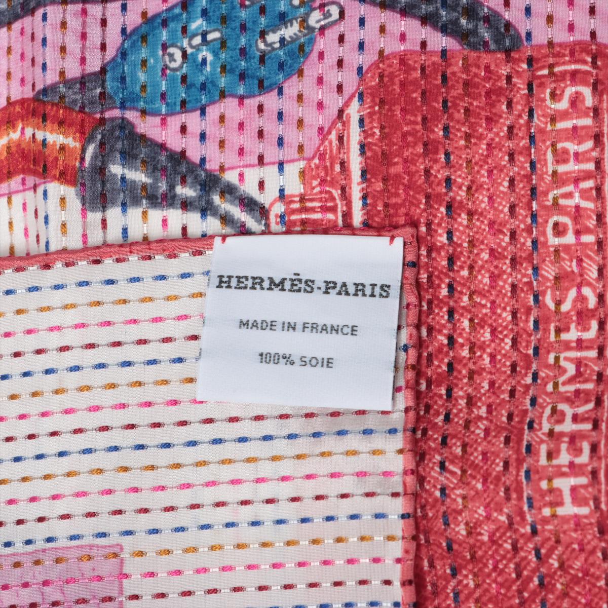 Hermes Kare 70 Chevaloscope Neon Schwarzkop Neon S Silk Pink