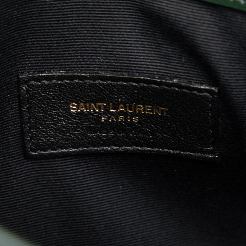 Saint Laurent 2WAY FLY557653 Green G Leather