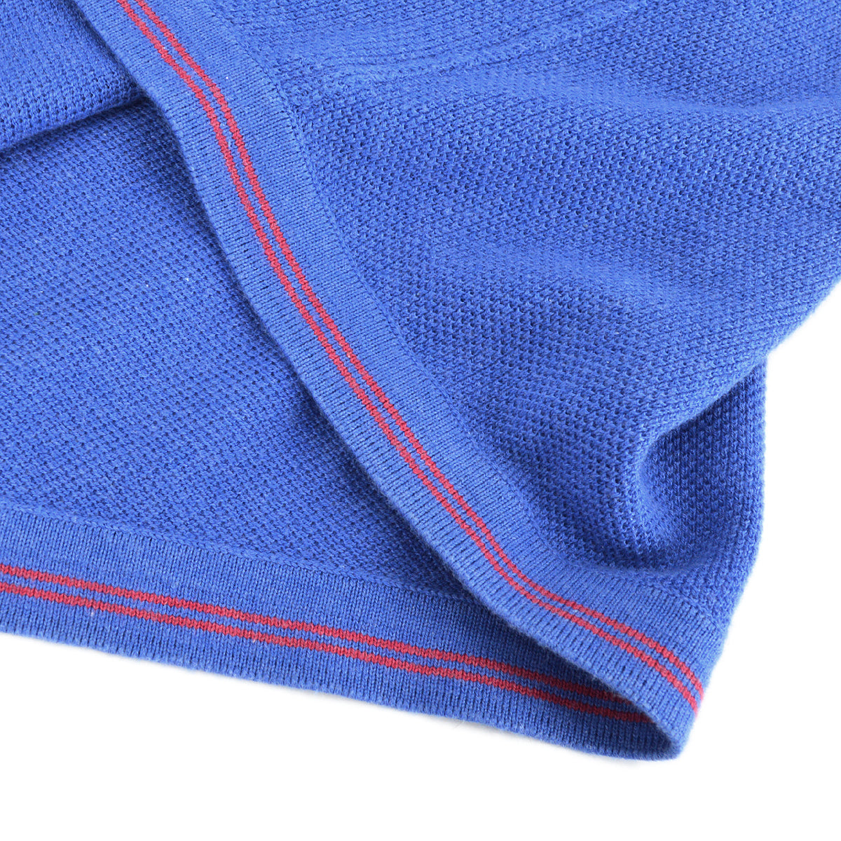 Chanel Short Sleeve Knit Tops Shirt Blue 06S 