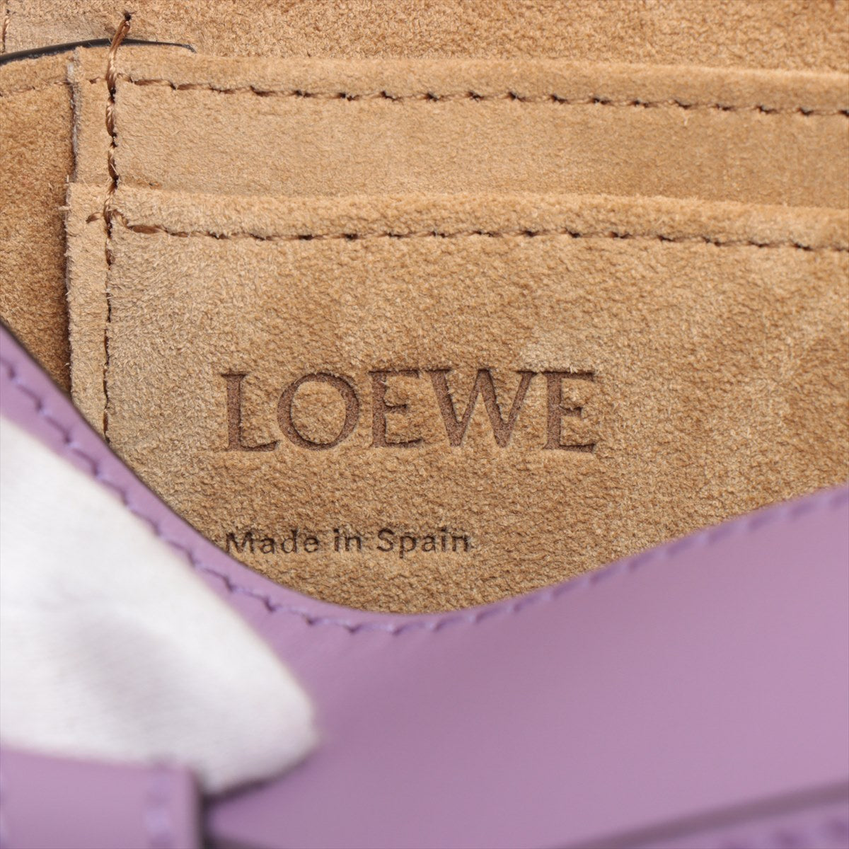 Loewe Minigate 皮革單肩包 珍珠