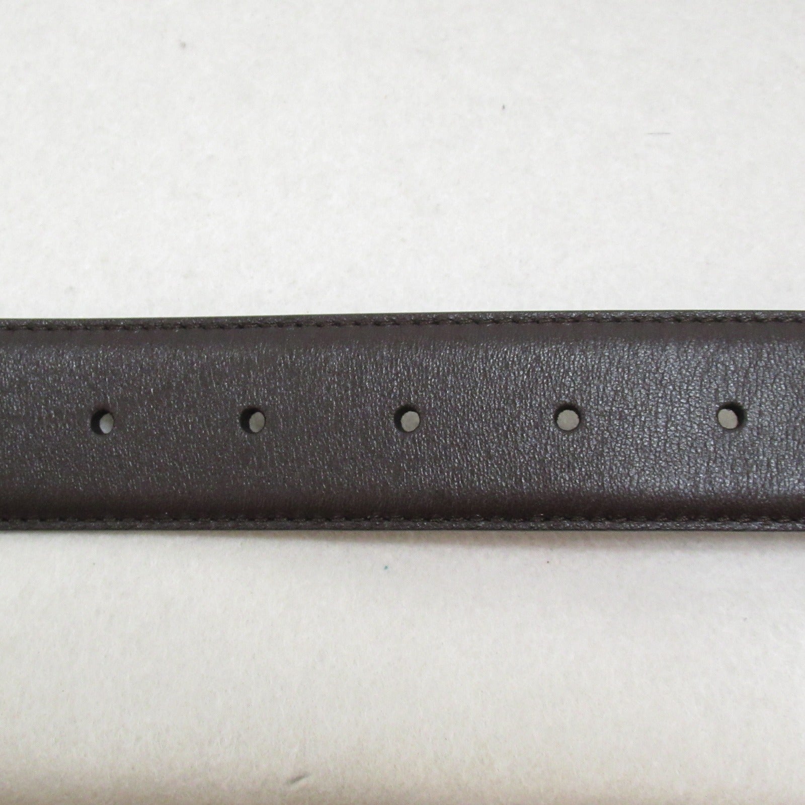 Farnese FARNESE Belt Belt Dresswear  Leather Dark Brown 30FAE0012