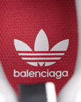 Balenciaga X Adidas Triple S 23SS Mesh X Leather Trainers 26 Men Gr X Red 712821