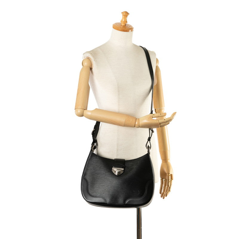 Louis Vuitton Epi Musette Bagatell  Shoulder Bag M40242 Noir Black Leather  Louis Vuitton
