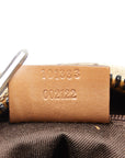 Gucci GG canvas handbag 101333 Brown canvas leather ladies Gucci