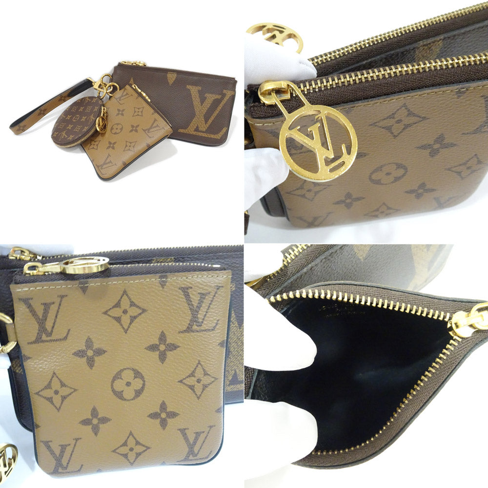 Louis Vuitton Monogram Porsche Trio M68756 Giant Reversee Small