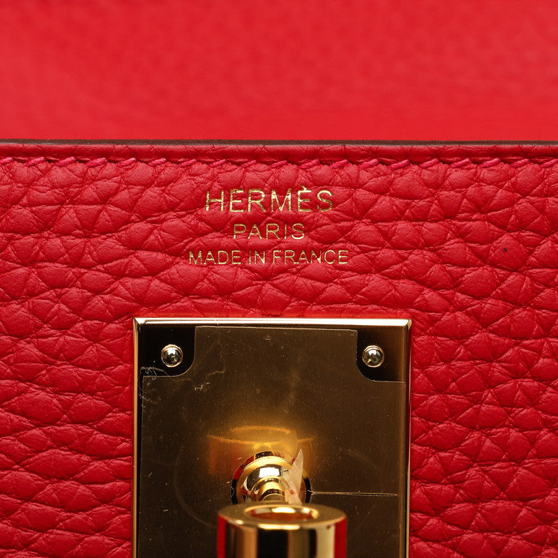 Hermes Kelly 28 Handbag 2WAY Rose Texas al Clemence  Hermes