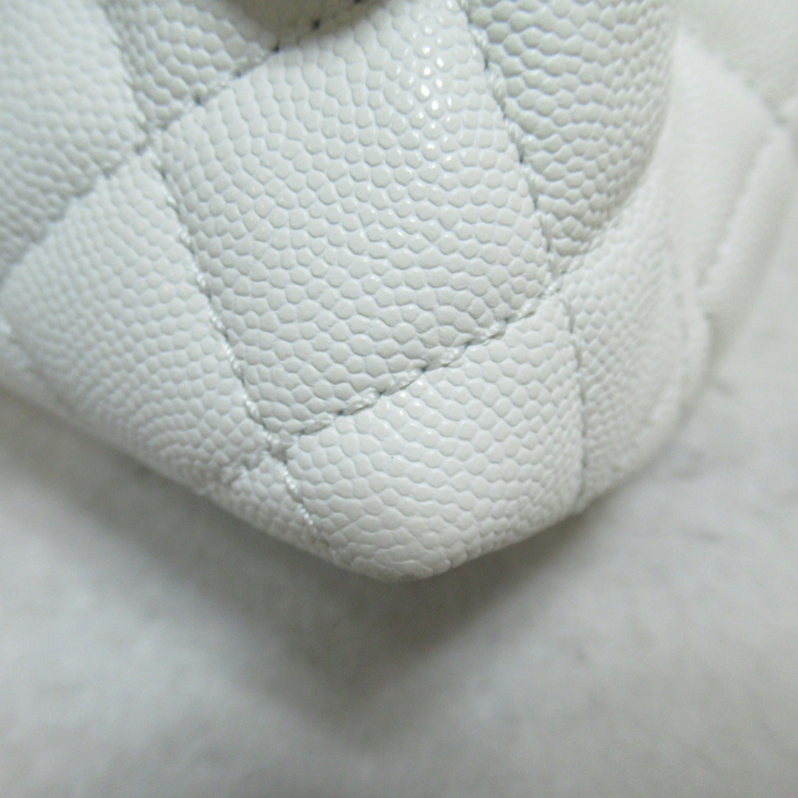 Chanel Coco Handle Matrasse 2w Shoulder Bag 2way Shoulder Bag Caviar S  White A92990