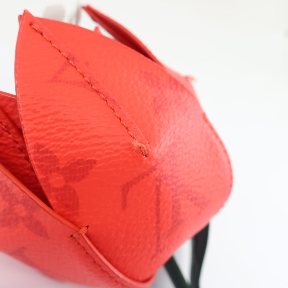 Louis Vuitton LV Vision Sac Monogram Flowers MP3388 Red Flowers Bag Charm Key Her Monogram Silver Gold