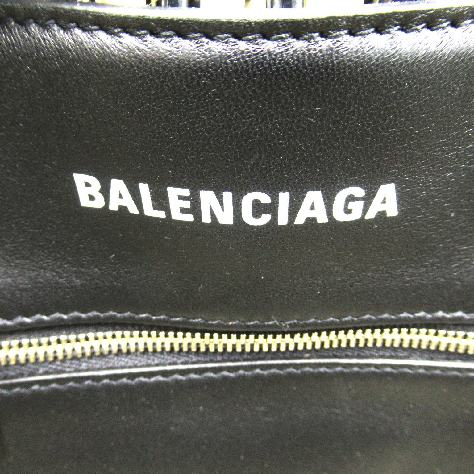 BALENCIAGA Balenciaga XS 2w Shoulder Bag Polyester Polyurethane  Black/Yellow 671312