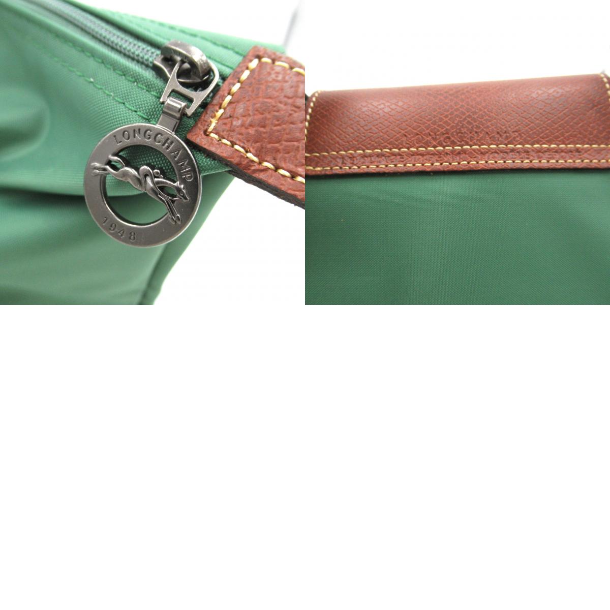 Longchamp Longchamp Original M Top Handle Bag Bag Polyamide Recycled Polyamide  Green Seal L1623089P84