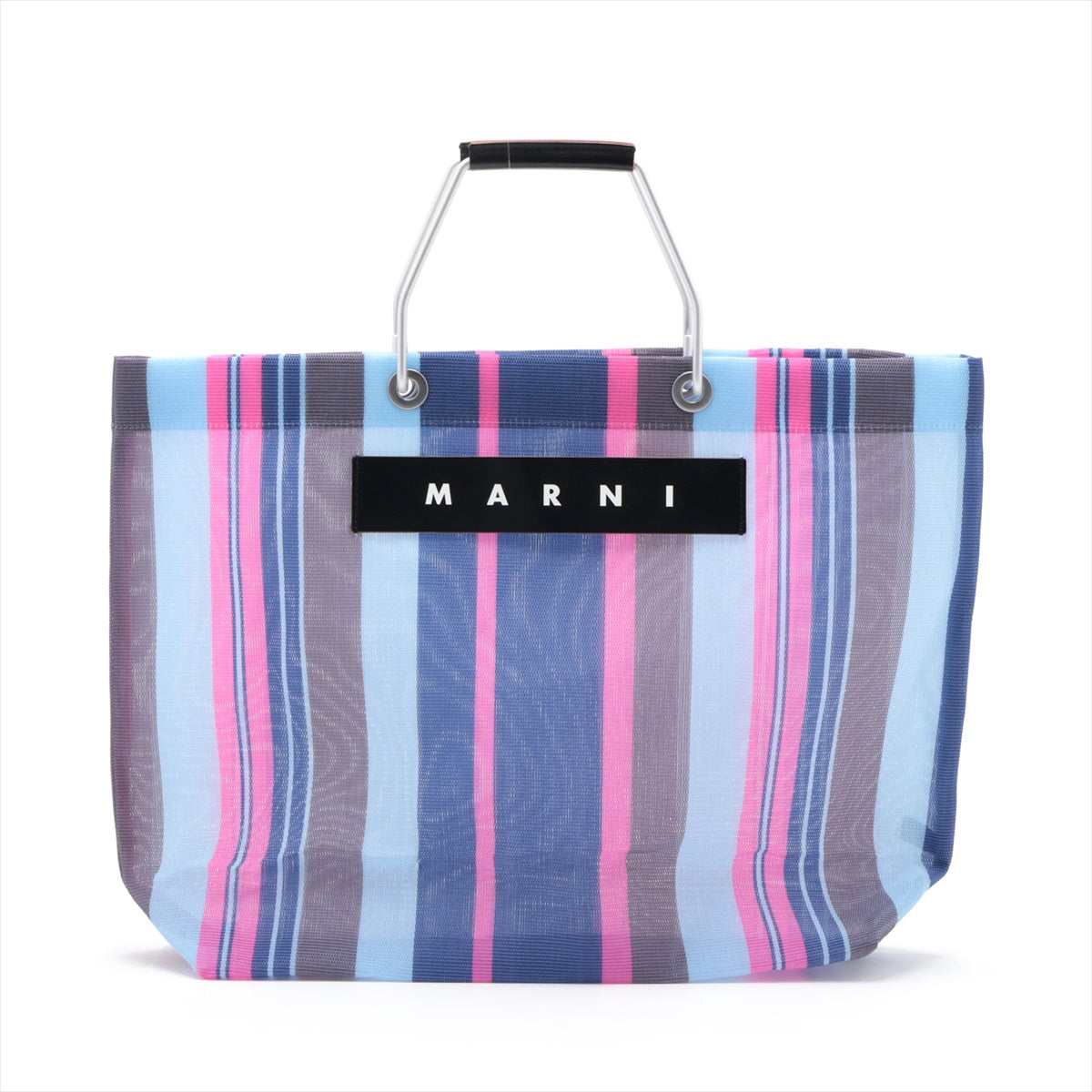 Marni Flower Cafe  Vinyl Tote Bag Multi-Color