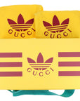Gucci x Adidas Gazelle 22SS Canvas x Leather Trainers 25cm Unisex Brown x White 707850 GG Sprim Three Strips Box  Bag