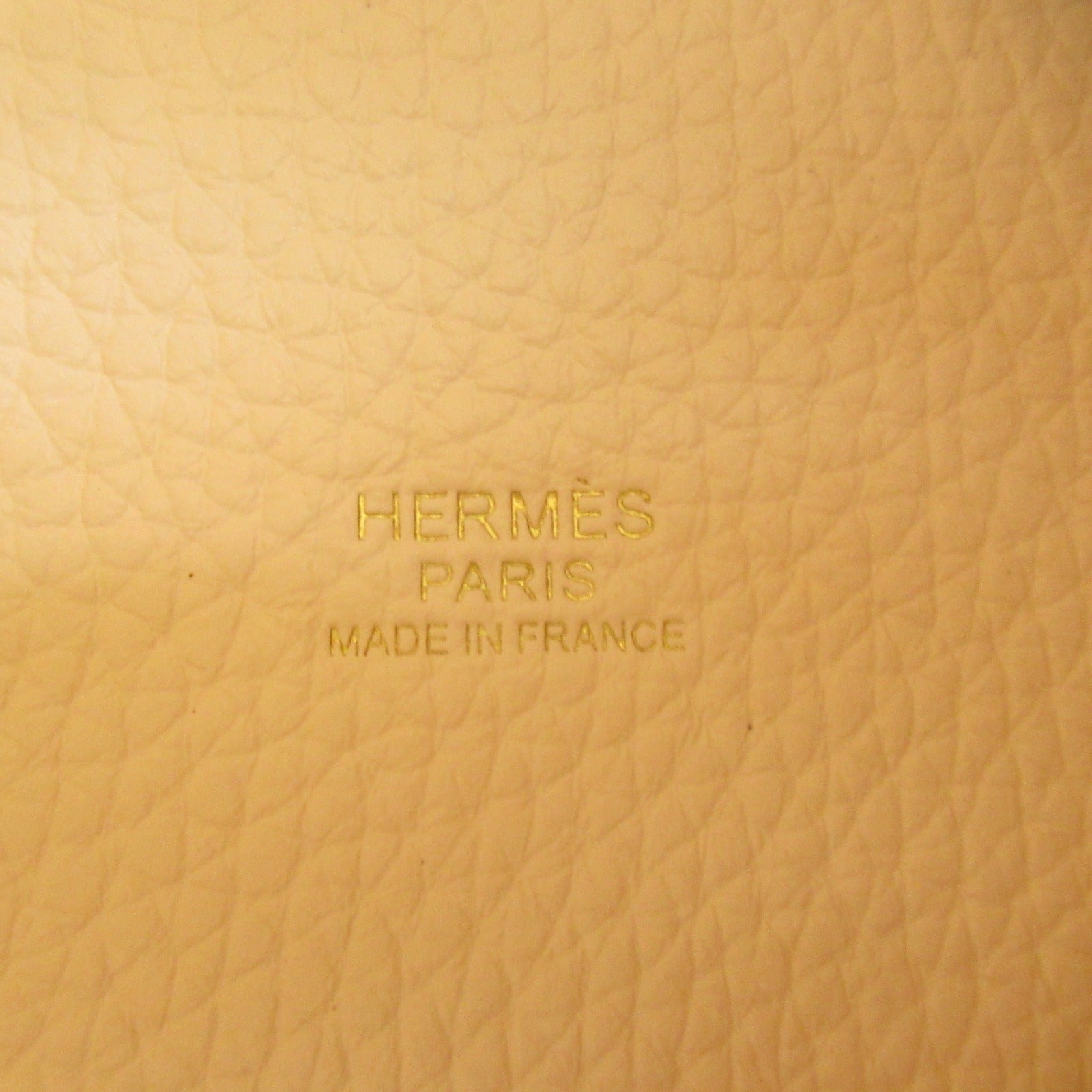 Hermes Hermes Picotin Lock MM Tote Bag Tortoise Bag Leather  White