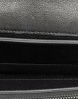 Saint Laurent YSL V Stick Shoulder Bag Chain Wallet Black Leather  Saint Laurent
