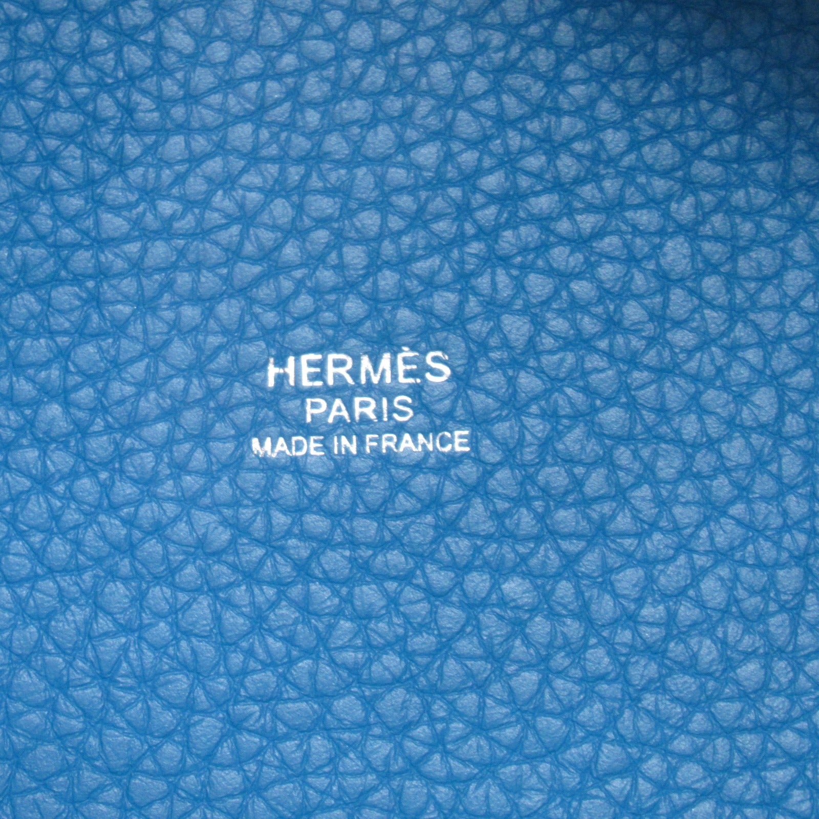 Hermes Picotin Lock MM Blue Paradise Tote Bag