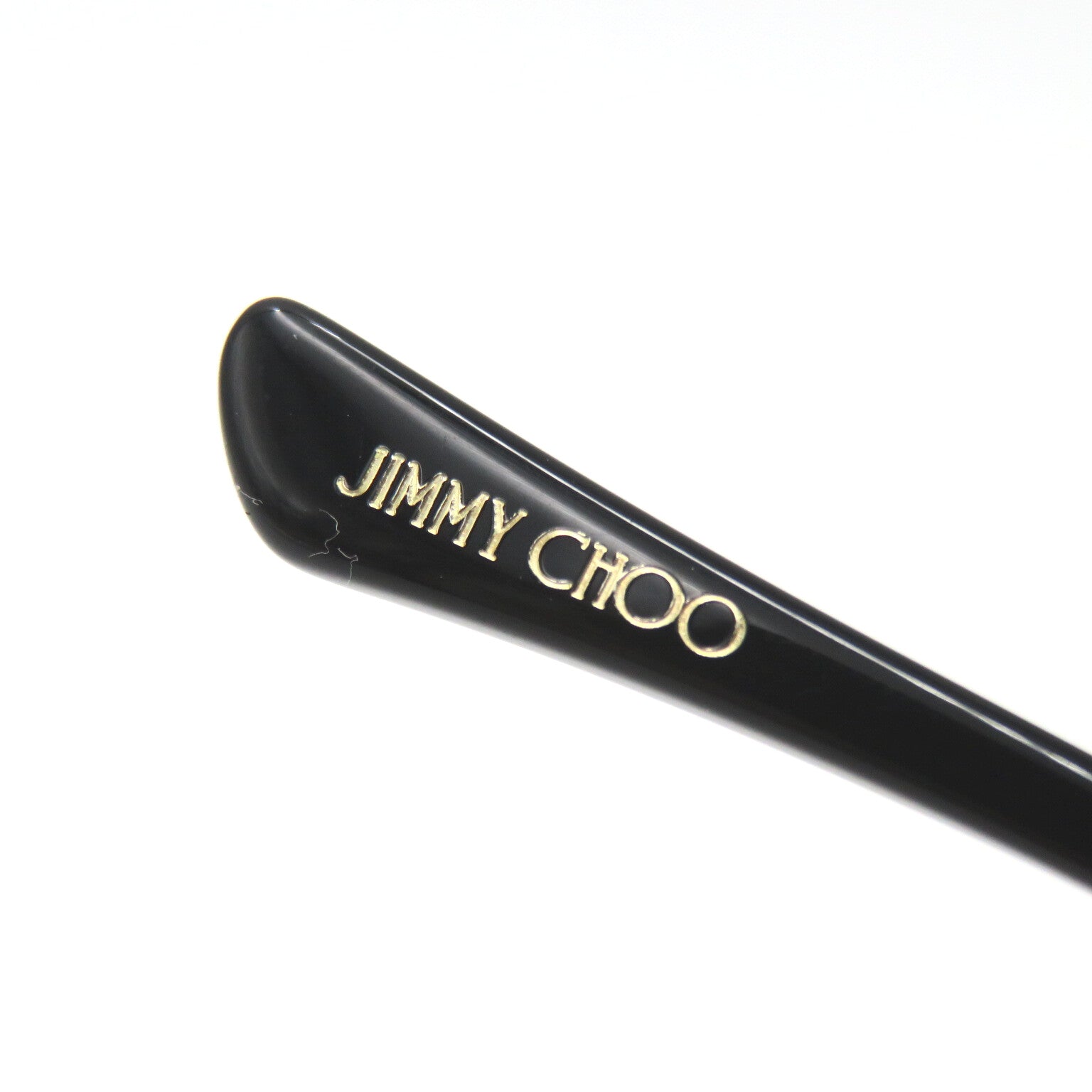 Jimmy Choo Sun Glasses   Plastic   Black / Gr / Gray Dark Lenses ELENI/G 1EI/IR