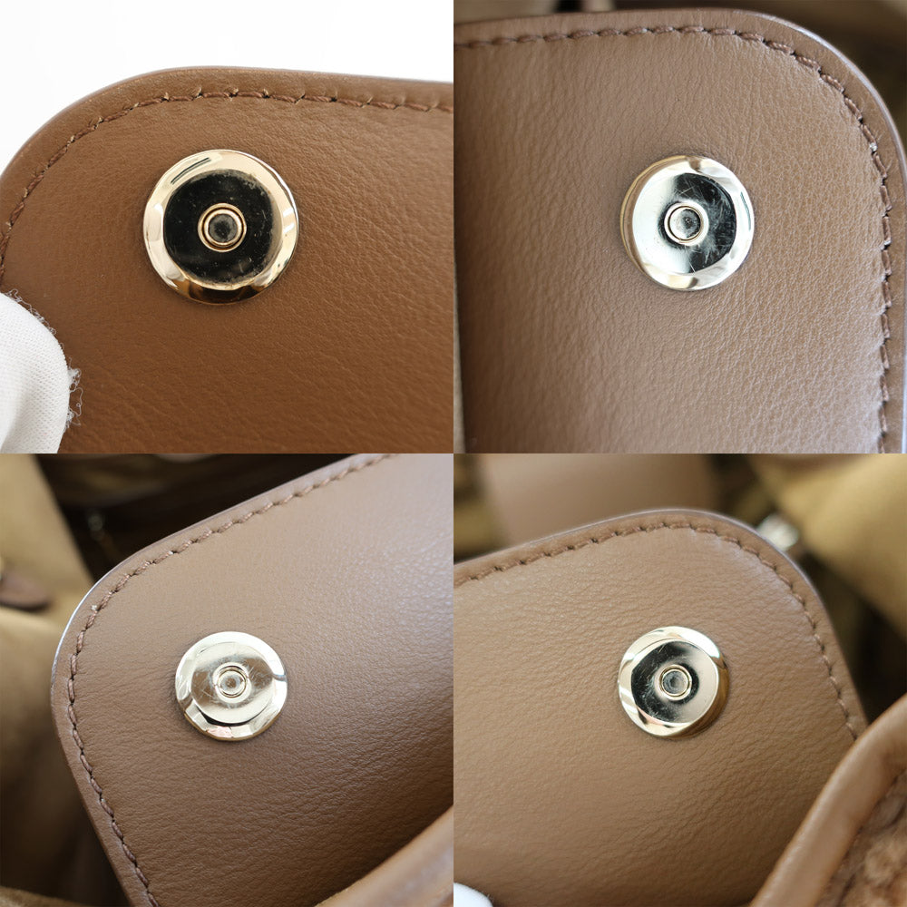 【Maximum $30000 Coupon 6/1 000~】 【Mex MARA】 Macsmara Marin Teddy Bear  Bag 3WAY Handbag Shoulder Bag Cross-Body Brown Tea G  Camel  【New】 【Unused】  Quality Wood