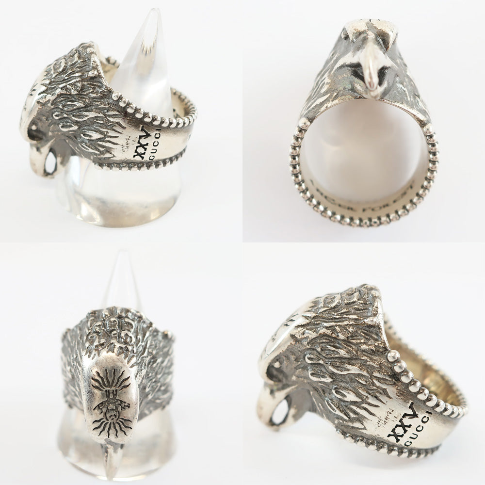 Gucci Anger Forest Eagle Head Ring About 19-20 Anger Forest 