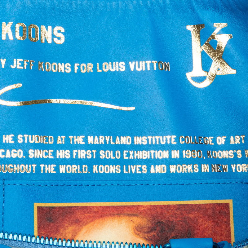 Louis Vuitton Musters Roubens Kipur Bandouliere 50 Boston Bag Shoulder Bag 2WAY M43344 Multi-Color Blue Leather Men Louis Vuitton