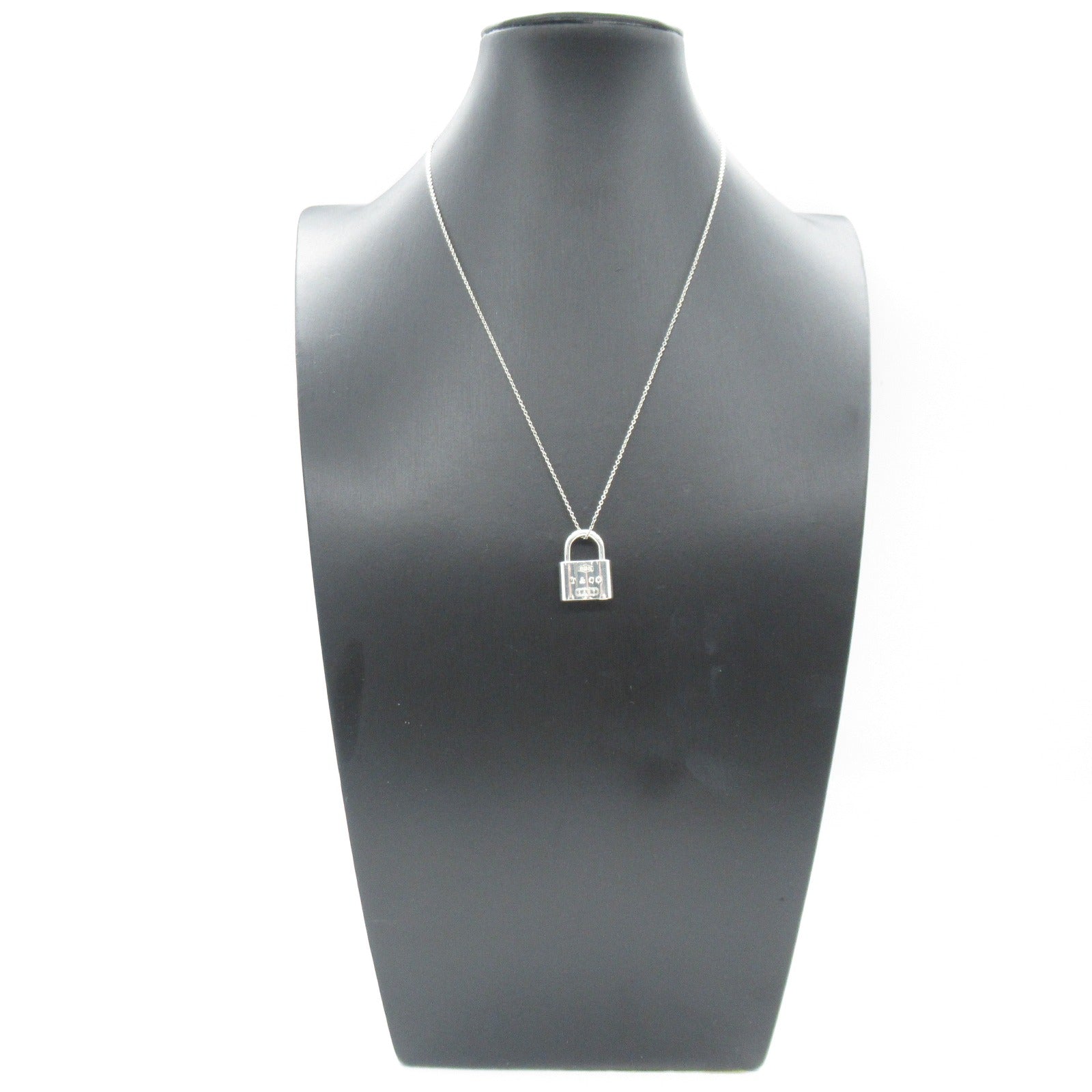 TIFFANY&CO Cadena Lock Necklaces Jewelry Silver 925  Silver