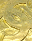 Chanel Medallion Brooch Gold 95P