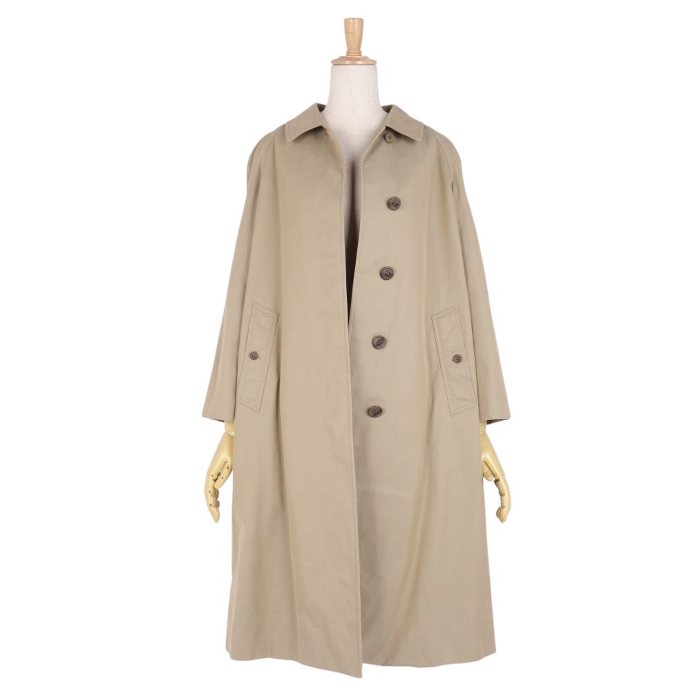 Vint Burberry s Coat Stainless Colour Coat Balmacorn Coat Cotton 100%   9AB2 (M equivalent) Beige  -Two-Two-Two-Two-Two-Two-Two-Two-Two-Two-Two-Two-Two-Two-Two-Two-Two-Two-Two-Two-Two